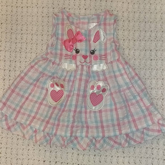 baby girl bunny dress